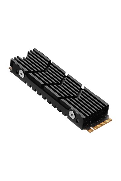 NALACAL مشتت حراري M.2 2280 SSD لجهاز PS5 والكمبيوتر الشخصي مع وسادة حرارية من السيليكون (أسود)