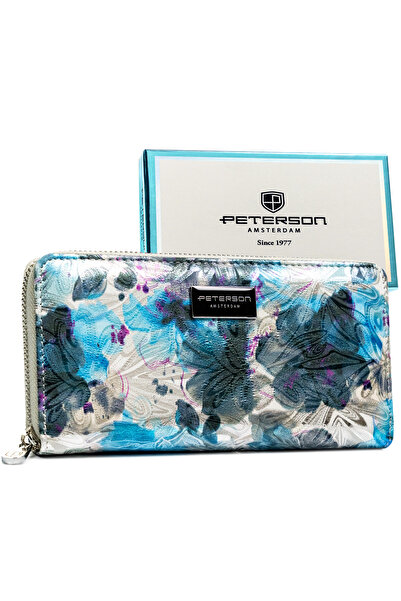 Other Portofel de damă din piele+PU PTN PX25-1-NPK-4634 Albastru