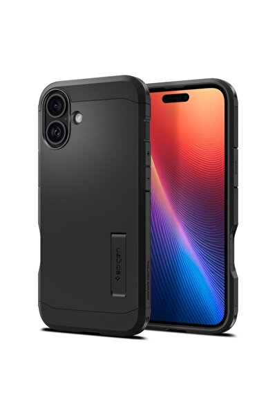 Spigen Carcasă pentru iPhone 16, Tough Armor - Neagră