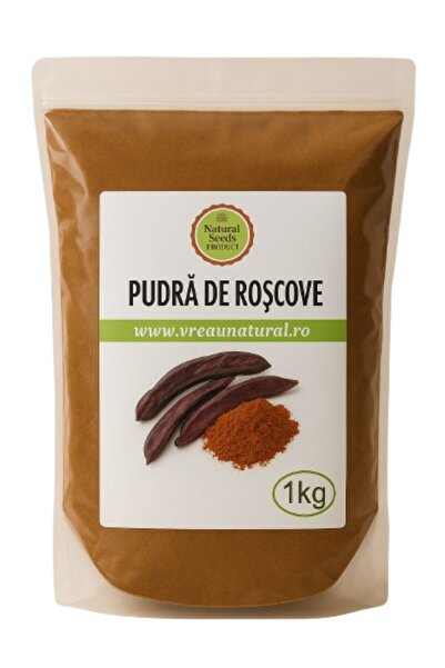Natural Seeds Product Carob powder 1kg,