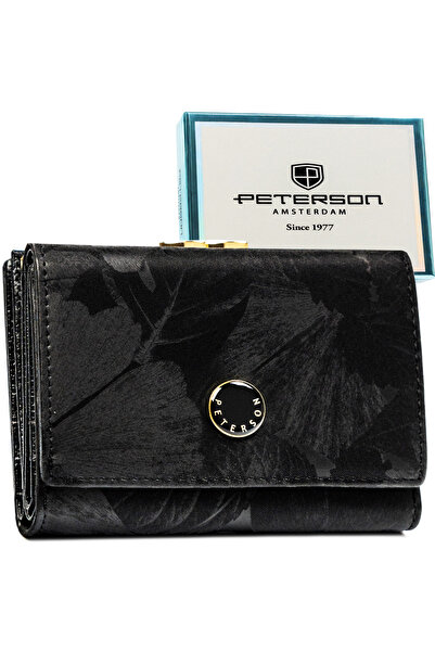 Other Portofel de damă din piele+PU PTN PS15-09-MLF-2708 Negru