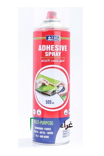 SBC لاصق رذاذ متعدد الأغراض شفاف 500 مل