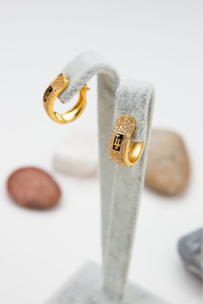 latif kuyumcu 22 Ayar Kadın J Klips Altın Küpe Q128999