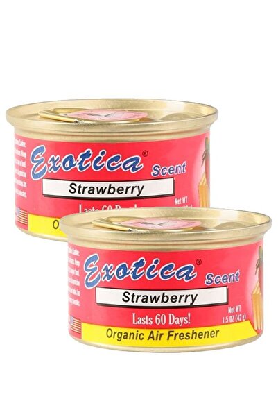 Exotica Organic Air Freshener Value Pack 2 count - Strawberry Scent