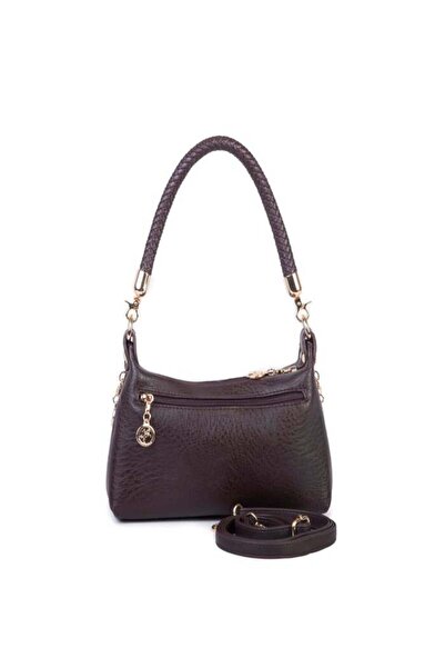 Nas Bag Mini Shoulder and Crossbody Bag with Braided Strap (Width: 23 Cm, Length: 14 cm Bottom: 6 cm) Victoria