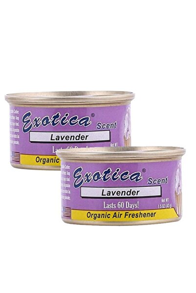 Exotica عبوة معطر جو عضوي اقتصادية، قطعتان - برائحة اللافندر