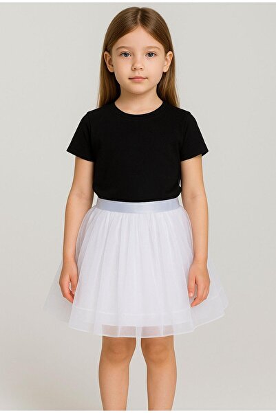 Gala fustă tutu pentru fetiță cu talie elastică