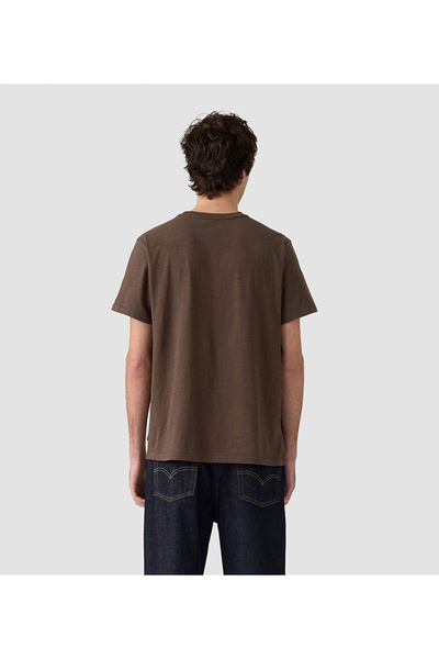 Levi's Brown Men's Ss Relaxed Fit Tee Aw25
