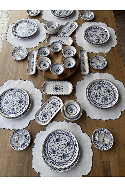 ROSSEV Kahvaltı Takımı Banube 53 Parça 6 Kişilik