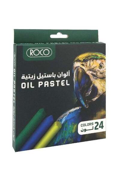 Roco 24 قطعة من ألوان الباستيل الزيتية متعددة الألوان