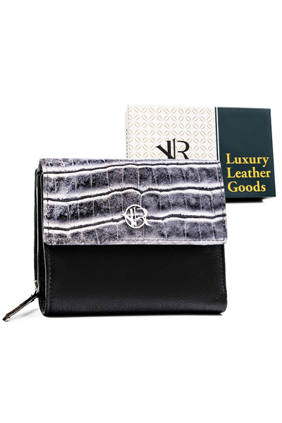 Other Portofel de damă sk. RV-786-SLA-4828 NEGRU CROCO-BLA