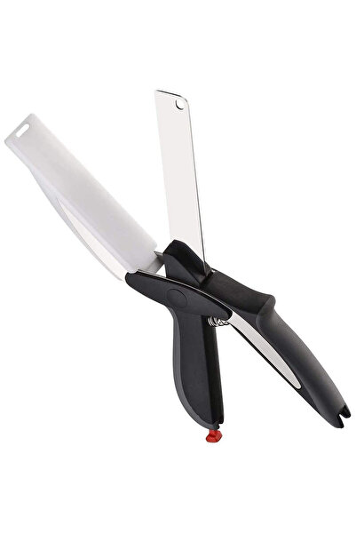 OEM Foarfece multifuncționale pentru alimente, oțel inoxidabil/silicon, 24,5x...