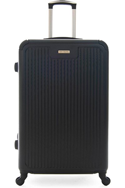 New Travel 3-Piece ABS Hardshell Luggage Set 28/24/20 in BR1099/3P (Black)