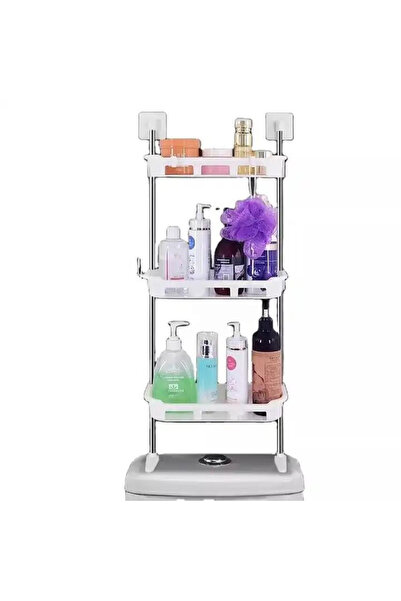 OEM Raft de depozitare și organizare, multifuncțional, pentru baie, 3 rafturi...