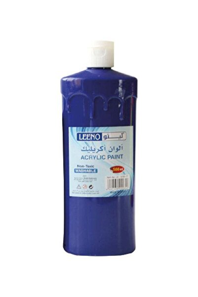 LEENO طلاء أكريليك 500 مل أزرق