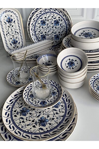 ROSSEV Kahvaltı Takımı Banube 46 Parça 6 Kişilik