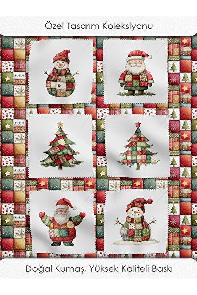 FabricMarket Patchwork Fabric Set – 100% Cotton Patterned Fabric Coupons for Sewing and Hobby