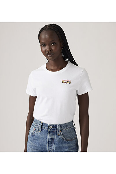 Levi's White Women's The Perfect Tee Aw25