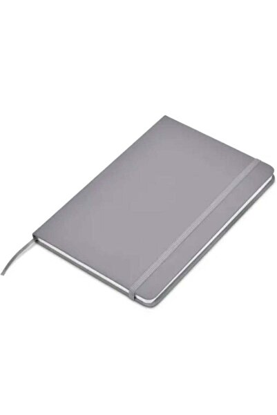 SBC A5 Hard Cover Compact Ruled Notebook, 200 Pages Grey