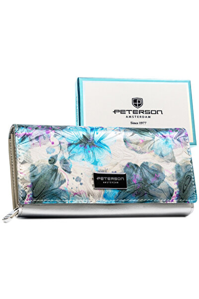 Other Portofel de damă din piele+PU PTN PX20-1-NPK-4474 Albastru