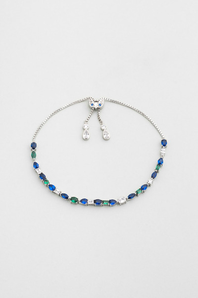 So CHIC... Gizemli Yakamoz 18 Ayar Beyaz Altın Kaplama Ayarlanabilir Gümüş Bi...