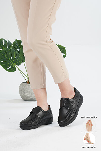 MİRA TERLİK ORTOPEDİK TERLİK VE AYAKKABI Mira Orthopedic Women's Leather Shoes
