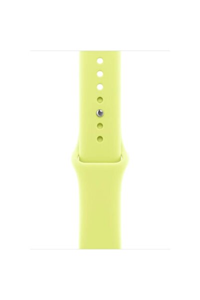 Apple Curea de ceas de 46 mm, curea sport - S/M, galben neon