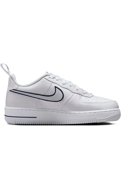 Nike Air Force 1 LV8 AF1 Unisex Leather Sneaker Натуральна шкіра Unisex Повсякденне спортивне взуття Біле