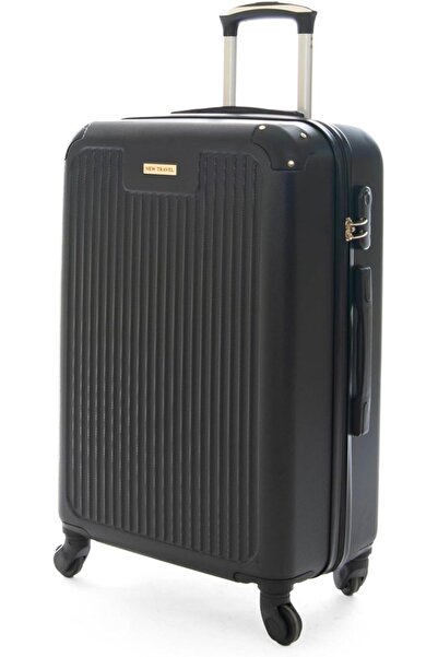 New Travel 3-Piece ABS Hardshell Luggage Set 28/24/20 in BR1099/3P (Black)