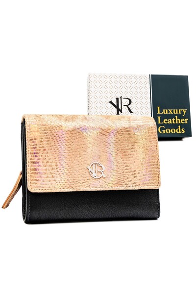 Other Portofel de damă sk. RV-3412-SLA-4897 AUR-NEGRU