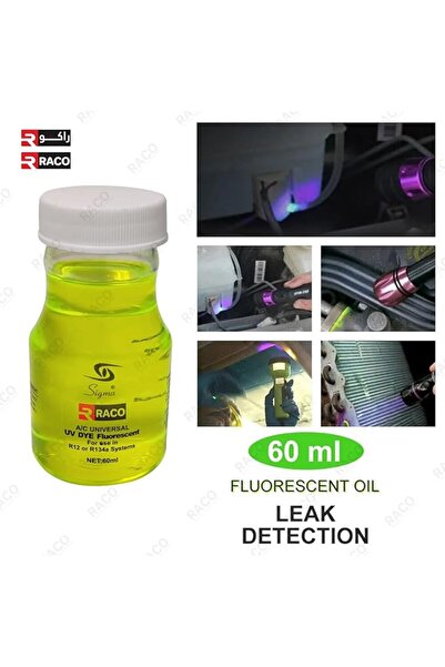Raco Universal Auto Cooling Oil Leak Detection Radiator Fluorescent Dye for AC 60ml