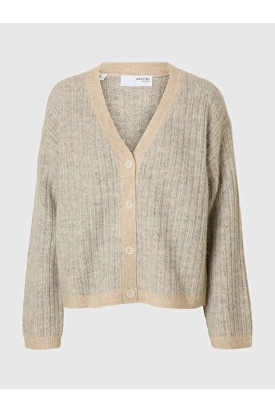 SELECTED Strickjacke Wollmix