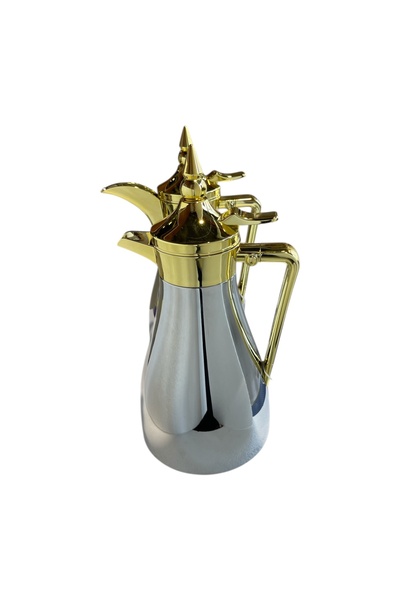 Generic Chinese tea and coffee thermos set, made of high-quality stainless steel, 0.8/1 liter