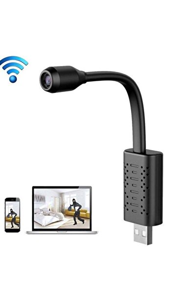 Generic Waves-Digital Small WiFi USB IP Nanny Camera with Night Vision, AI Motion & Cloud Live Feed