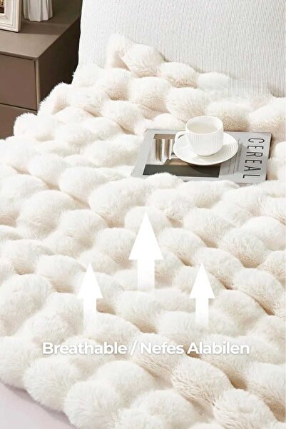 Naturel Collection Dolgulu Tüy Yatak Örtüsü Çift Taraflı Tek Kişilik 3 Parça