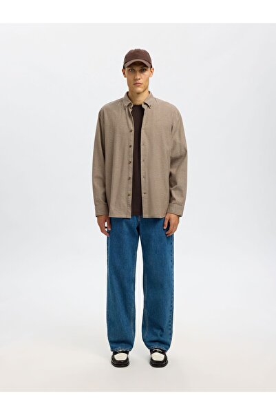 SELECTED Button Down Hemd 100% Baumwoll