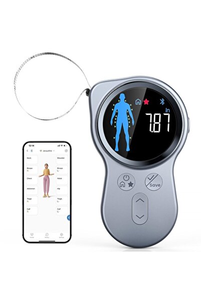 RENPHO Upgraded Smart Body Tape Measure (Inches & Centimeters)