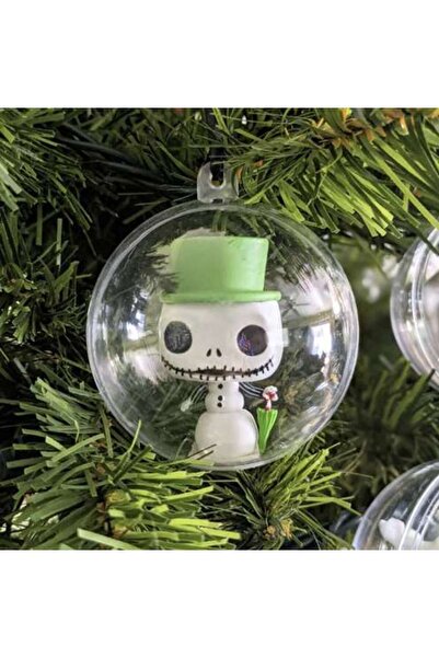 zola Σετ διαφανών σφαιρών με δυνατότητα προσαρμογής, 10 τεμάχια, πλαστικό, διάμετρος 10 cm