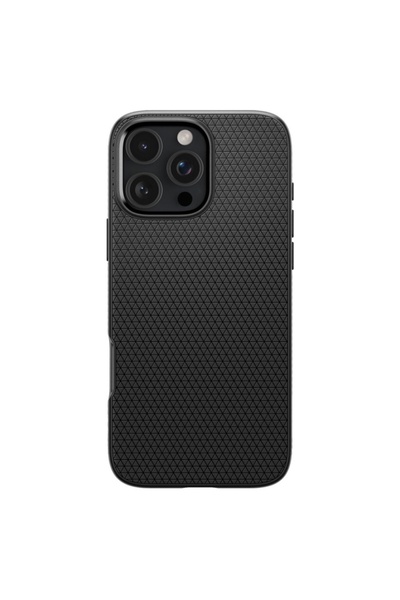 Spigen Carcasă pentru iPhone 16 Pro, Liquid Air - Neagră