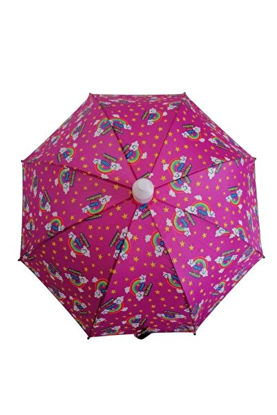 Rubenis 71cm Katlanır Kılıflı Düdüklü Çocuk Şemsiyesi Yağmur Kış Sonbahar RB0492