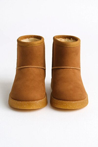 p papuccum ortopedi çocuk ayakkabıları Girl's Woolen Non-Slip Sole Lighted Boots