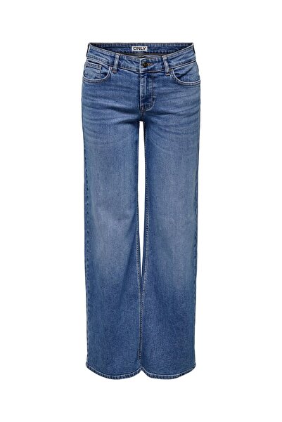 ONLY Tall Blugi cu picior larg ONLJULLES Talie joasă Blugi cu croială largă l...