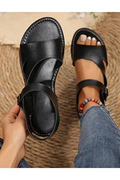 Sheya Sandale Shein, negru