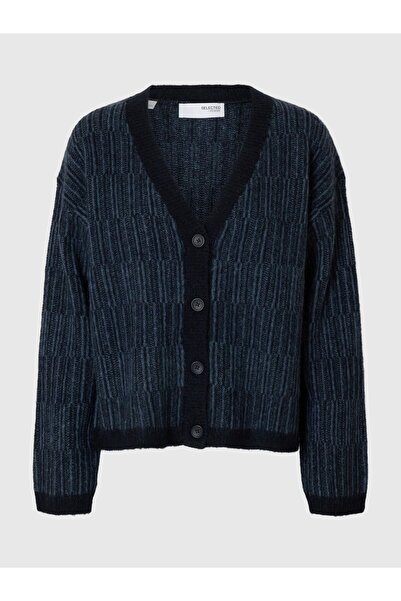 SELECTED Strickjacke Wollmix