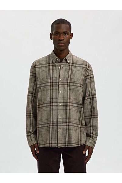 SELECTED Button Down Hemd 100% Baumwoll