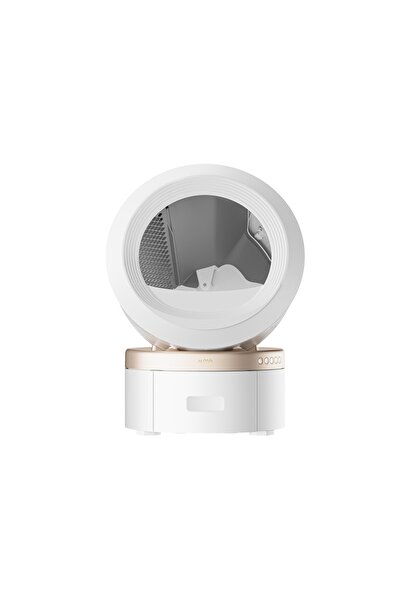 Mova LR10 Prime Cat Litter Box, 6L, Self-Cleaning, White