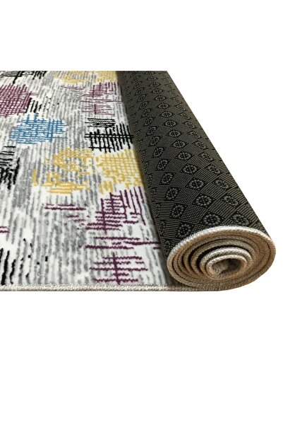 OEM Multicolor Anti-Slip Rug, Polyester, 60 x 240 cm