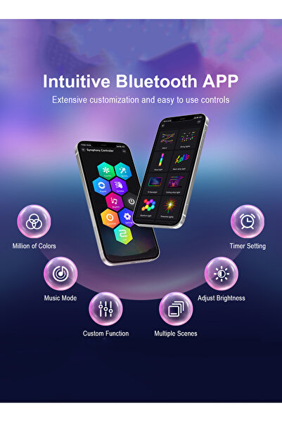 Generic Smart LED Corner Floor Lamp 1000 Lumens Color Changing Standing Light with Music Sync