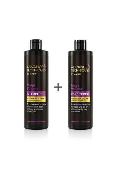 AVON Hair Pack-ADVANCED TECHNIQUES VOLUMISTA SHAMPOO+ADVANCED TECHNIQUES VOLUMISTA CONDITIONER