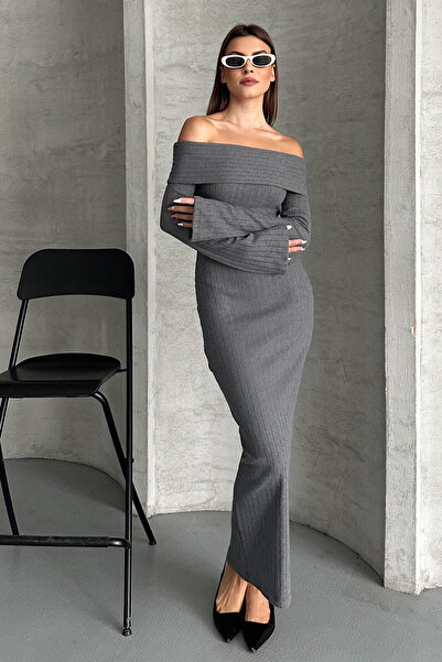 CİDDE Жіноче плаття з коміром-стійкою та інтерлоком